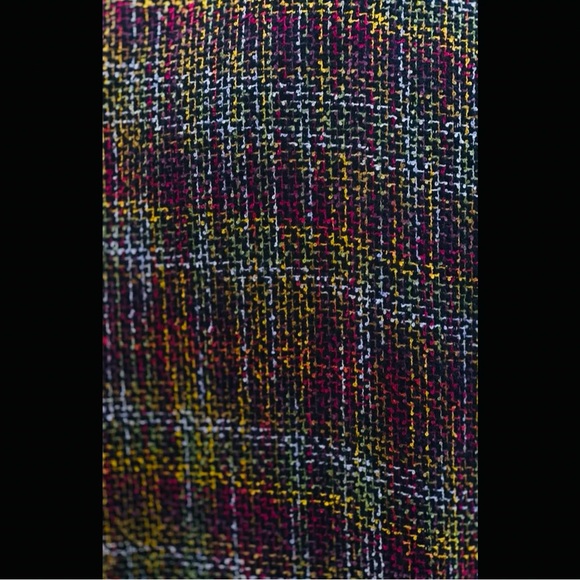 Jacket or shirt, oversized or not, colourful weaved textile - Picture 10 of 14